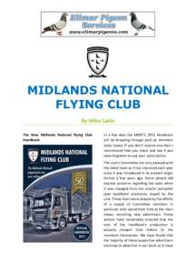 MIDLANDS NATIONAL FLYING CLUB By Mike Lakin The New Midlands National Flying Club Handbook