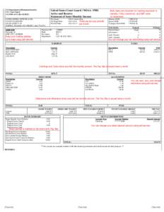 U.S Department of Homeland Security U.S. Coast Guard CG-5209-ACT (Rev[removed]United States Coast Guard / NOAA / PHS Active and Reserve