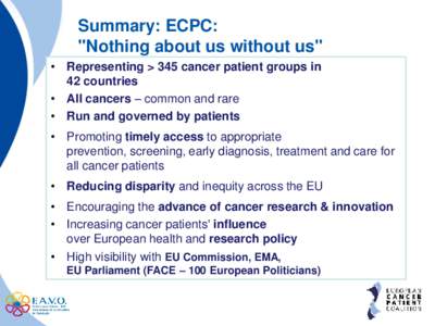 Summary: ECPC: 