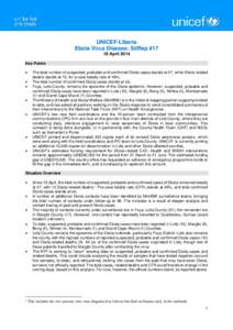 Counties of Liberia / Mononegavirales / Tropical diseases / Zoonoses / Ebola virus disease / Foya District / Lofa County / Margibi County / Foya / Biology / Microbiology / Medicine