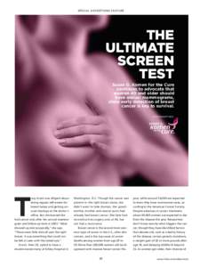 SPECIAL ADVERTISING FEATURE  The Ultimate Screen Test