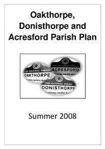 Oakthorpe, Donisthorpe and Acresford Parish Plan