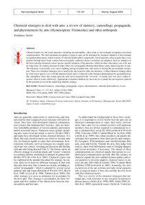 Protostome / Symbiosis / Myrmicinae / Phengaris / Entomology / Ant / Phengaris alcon / Cosmophasis / Argentine ant / Hymenoptera / Formicinae / Phyla