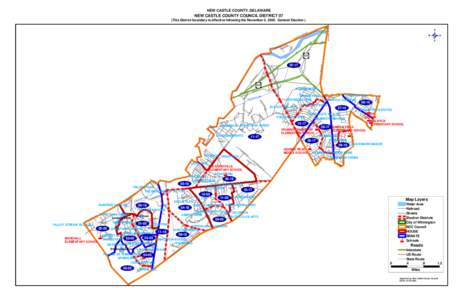 NEW CASTLE COUNTY, DELAWARE  NEW CASTLE COUNTY COUNCIL DISTRICT 07 X