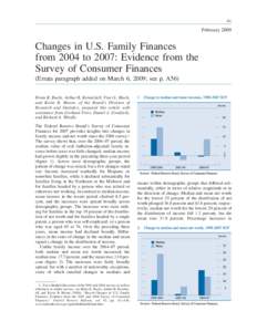 Survey of Consumer Finances