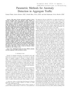 Computing / Information / Data / Robust random early detection / Iperf / Deep packet inspection / Network packet / Denial-of-service attack / Sliding window protocol / Computer network security / Network performance / Denial-of-service attacks