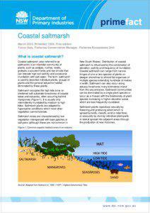 Coastal Saltmarsh - Primefact