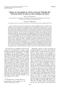 North American Journal of Fisheries Management 28:308–320, 2008 Ó Copyright by the American Fisheries Society 2008 DOI: [removed]M07[removed]Article]