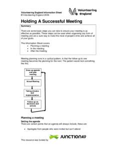 Microsoft Word - IS - Holding A Successful Meeting _VE09_.doc