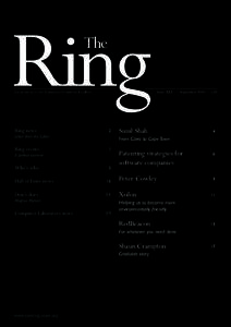 Ring The The journal of the Cambridge Computer Lab Ring  Ring news