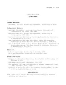 Behavioural sciences / Cognition / Cognitive science / Electroencephalography / Lateralized readiness potential / Psychology / Neuropsychology / Cognitive psychology / Experimental psychology / Mind / Behavior / Science