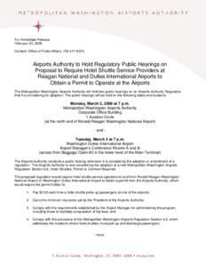 Microsoft Word[removed]MWAA Public Hearing on Hotel Shuttle Service Permits.doc