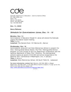 Microsoft Word - 20091214commissionerschedule.doc