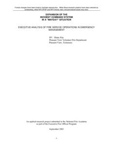 Rochester Institute of Technology / Firefighter Assist and Search Team / Firefighter / National Fire Academy / Fire apparatus / Fire department / Incident Command System / Volunteer fire department / Public safety / Firefighting / Emergency management