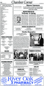 Chamber Corner  A12 Wednesday, March 20, 2013