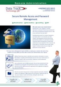 Computer security / Windows Server / Privileged password management / Password manager / Security / Password / Computer network security