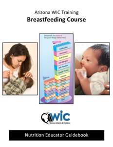Arizona WIC Training  Breastfeeding Course Nutrition Educator Guidebook