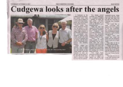 THURSDAY OCTOBER 31,2013  PAGE SEVEN THE CORRYONG COURIER