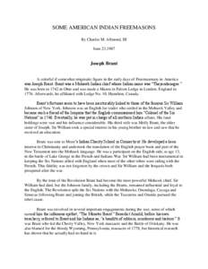 Aboriginal peoples in Canada / Seneca people / Mohawk people / Native American history / Iroquois / Red Jacket / Joseph Brant / Molly Brant / Cornplanter / History of North America / First Nations / First Nations in Ontario