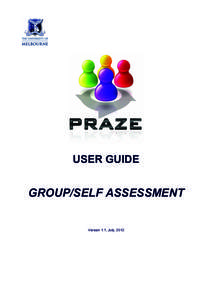 PRAZE Group-Self Assessment