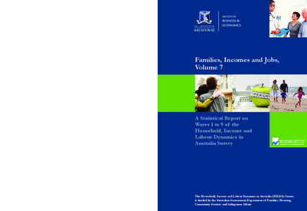 Household /  Income and Labour Dynamics in Australia Survey / Hilda / Longitudinal study / The Melbourne Institute of Applied Economic and Social Research / Cohort study / British Household Panel Survey / Statistics / Panel data / Economic data