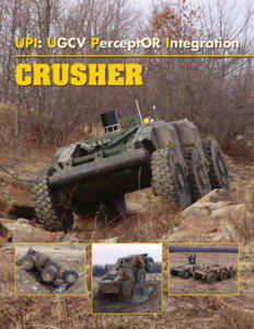 UPI: UGCV PerceptOR Integration  CRUSHER