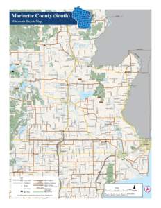 Marinette County Bicycle Map - WisDOT