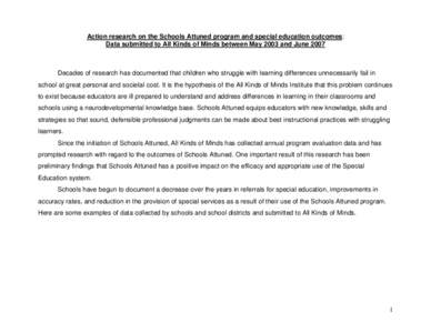 Microsoft Word - AKOM-Special Education Action Research.doc