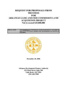 Microsoft Word - Trustee - Game and Fish Land Acquisition Project 2006.doc