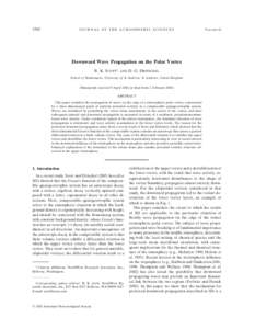 3382  JOURNAL OF THE ATMOSPHERIC SCIENCES VOLUME 62