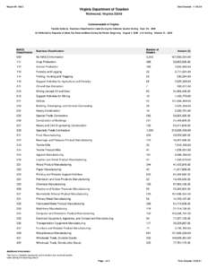 Retail / Business / Tax / Standard Industrial Classification / North American Industry Classification System / Value added tax / Sales tax