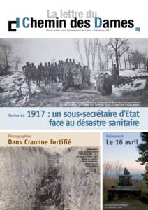 La lettre du  Chemin des Dames Revue éditée par le Département de l’Aisne / Printemps[removed]