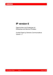 Internet / Network protocols / IPv6 deployment / Mobile IP / Private network / IP address / Network address translation / 6to4 / IPv4 Residual Deployment / Internet Protocol / Network architecture / IPv6