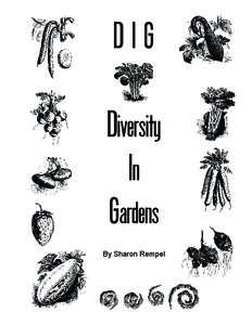 DIG Diversity In Gardens By Sharon Rempel