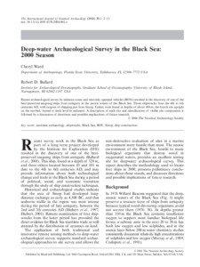 The International Journal of Nautical Archaeology[removed]: 2–13 doi: [removed]j[removed]002.x