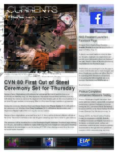 8 l 21 lA weekly publication of Newport News Shipbuilding NNS President Launches Facebook Page