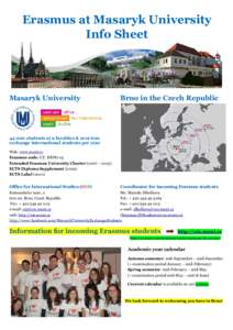 0b.Info sheet-Erasmus at Masaryk University