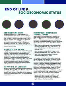 Medical sociology / Health economics / Political economy / Socioeconomic status / Health equity / Quality of life / Knowledge gap hypothesis / Health / Medicine / Health promotion