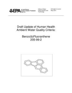 Draft Update of Human Health Ambient Water Quality Criteria: Benzo(b)Fluoranthene