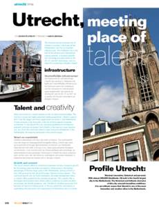 utrecht time  Utrecht, meeting Text gemeente utrecht photography marcel bekedam  The historical and picturesque city of