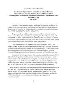 Lacey Act / Law of the United States / Crime / Sherman Antitrust Act / United States Constitution / Government / John F. Lacey / Law / Crimes / Animal law