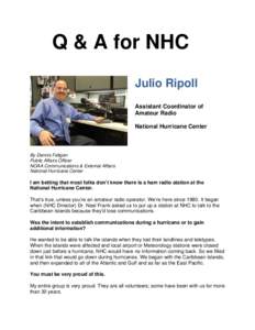 Microsoft Word - Q & A with Julio Ripoll June 2013 FINAL.doc