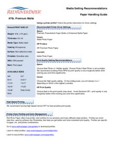 Microsoft Word - 47-premium-matte-recs.docx