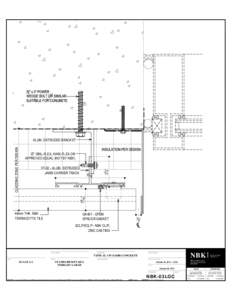 1  VT-02 - ALUM. EXTRUDED JAMB CARRIER TRACK  5116