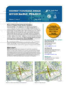 Highway 7/Louisiana Avenue  Interchange Project Volume 1, Issue 2	  Jan. 2010