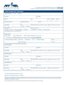 NYRR Member Application10