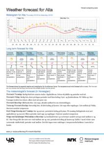 Printed: :00  Weather forecast for Alta Meteogram for Alta Thursday 20:00 to Saturday 20:00 Friday 8 May