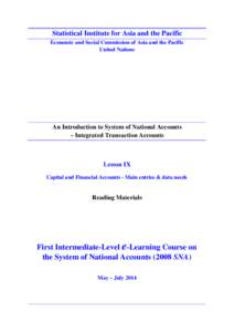 Statistics / Gross fixed capital formation / Capital formation / Balance sheet / United Nations System of National Accounts / Account / Consumption of fixed capital / Current account / Asset / National accounts / Economics / Accountancy