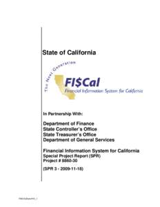 Microsoft Word - FI$Cal SPR 3 Finaldoc