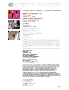 Arts / Fluxus / Nam June Paik / Guggenheim Fellows / Charlotte Moorman / American film directors / Videodance / Charles Atlas / Shigeko Kubota / Video artists / Visual arts / Contemporary art